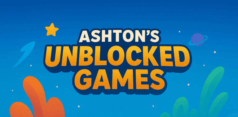 Ashton's Unblocked Games Banner - Play Free Online Games